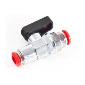 Absperrhahn für 2x 6 mm Druckschlauch