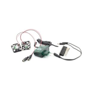 Terrarium-Lüfter 2x 40x40mm Komplettset 12V